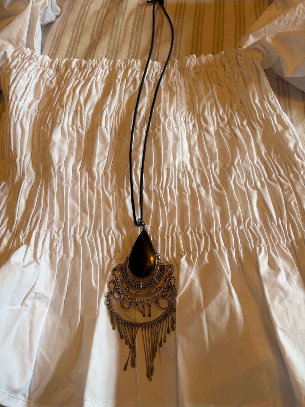 Peruvian pendant necklace